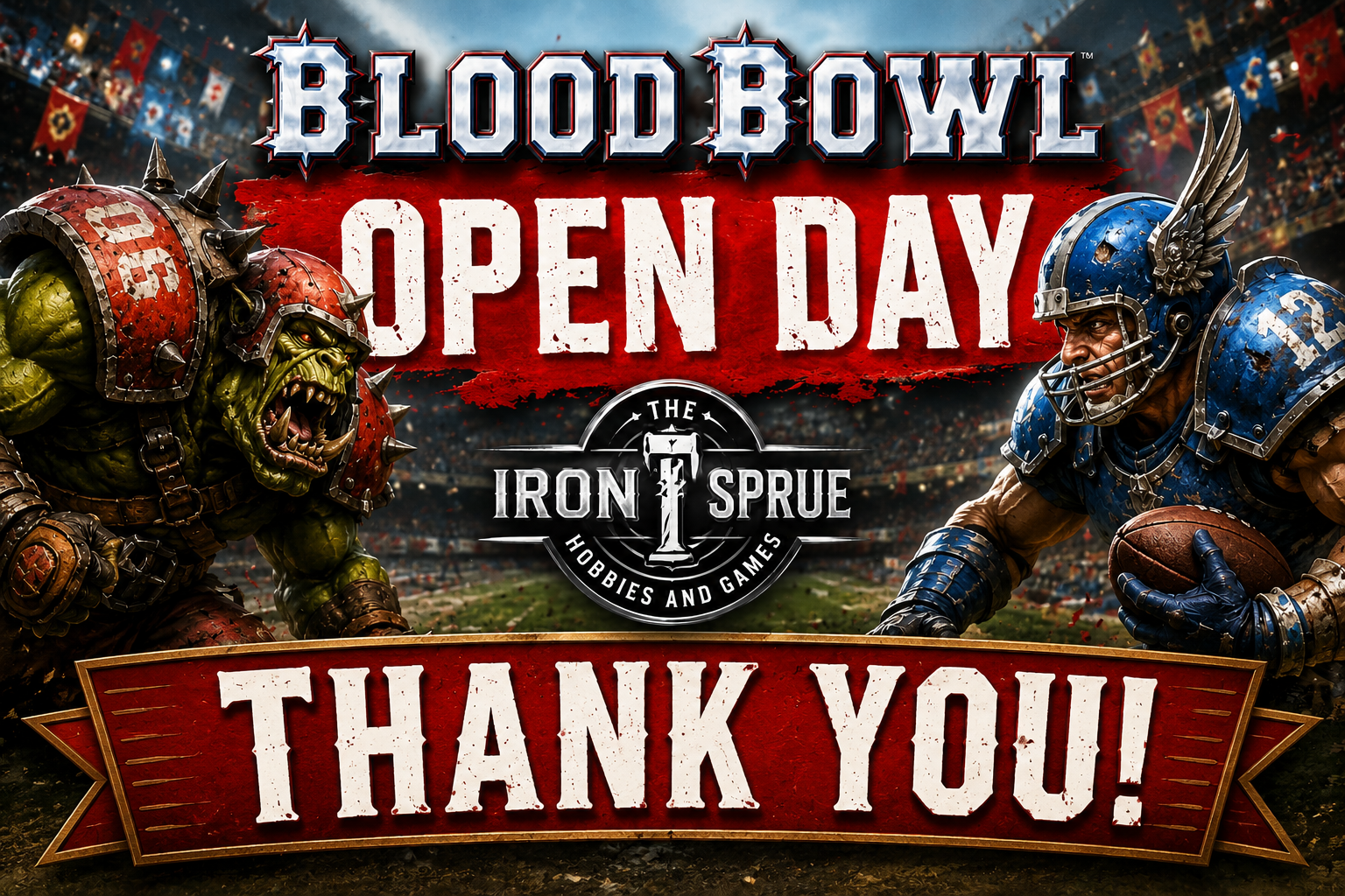 Blood Bowl Open Day Summary 2026!