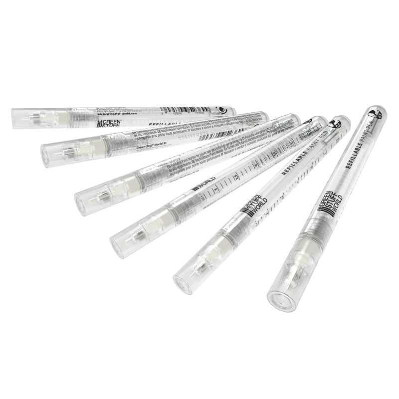 Refillable Paint Pens - 0.5mm (Pack of 6)