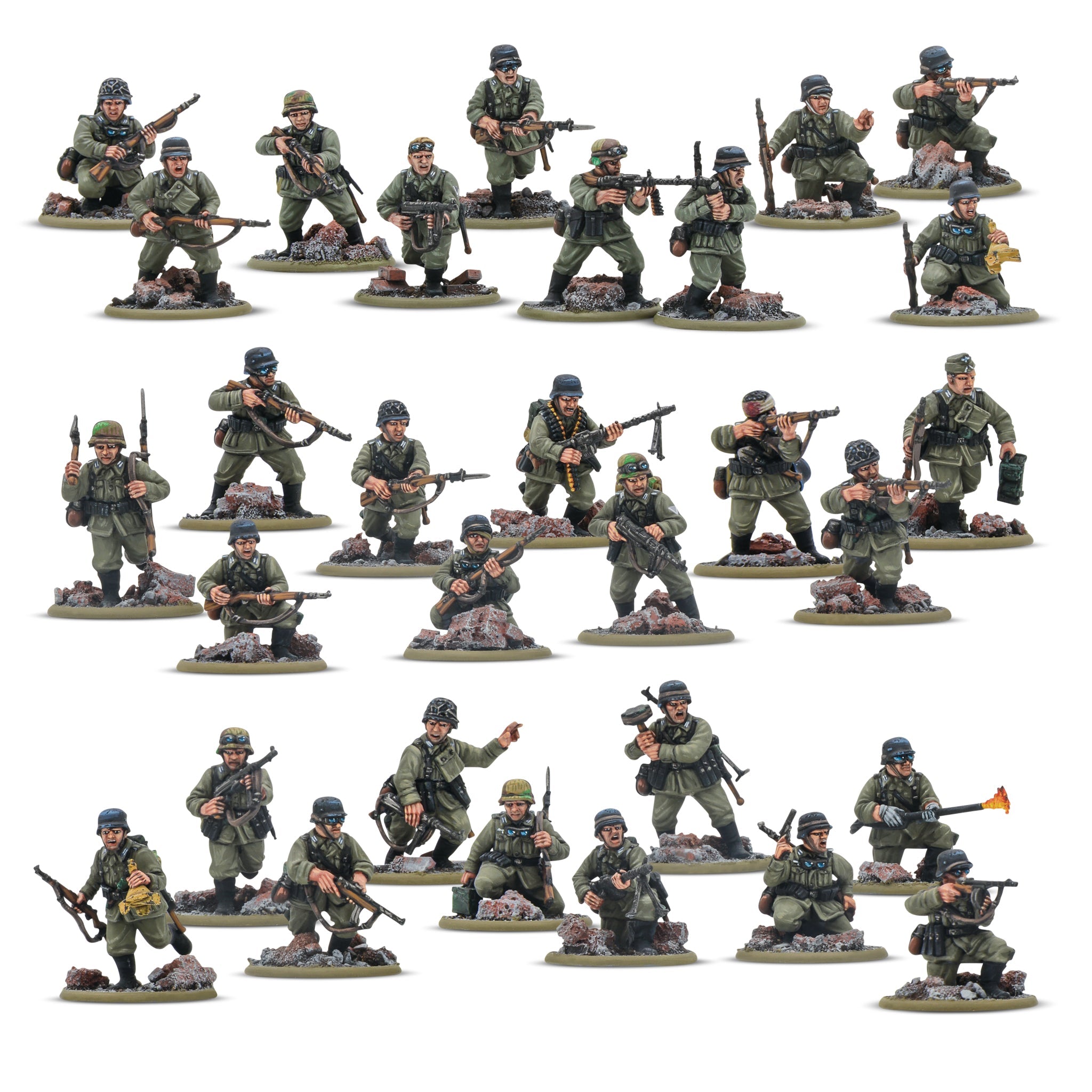 Bolt Action - German Veterans  Infantry Platoon