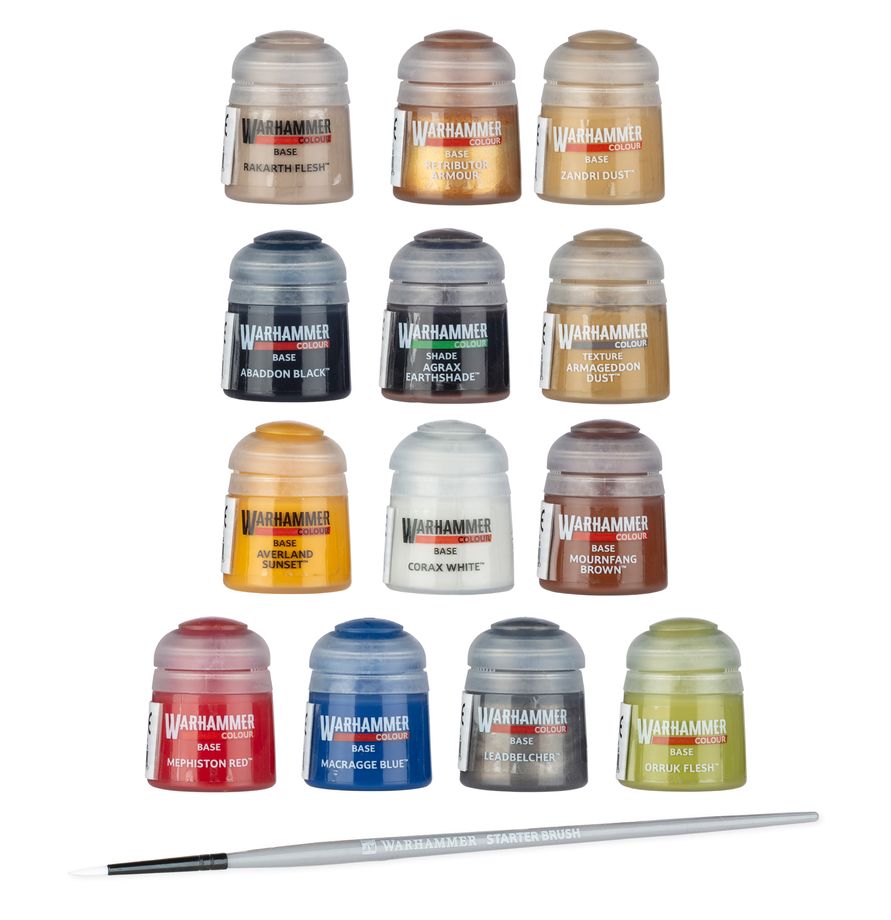 Warhammer 40000 Paints +Tools Set (11th Edition)