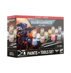 Warhammer 40000 Paints +Tools Set (11th Edition)