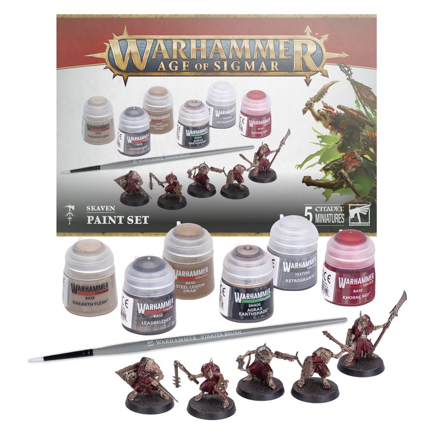 Warhammer: Age of Sigmar - Skaven Paint Set