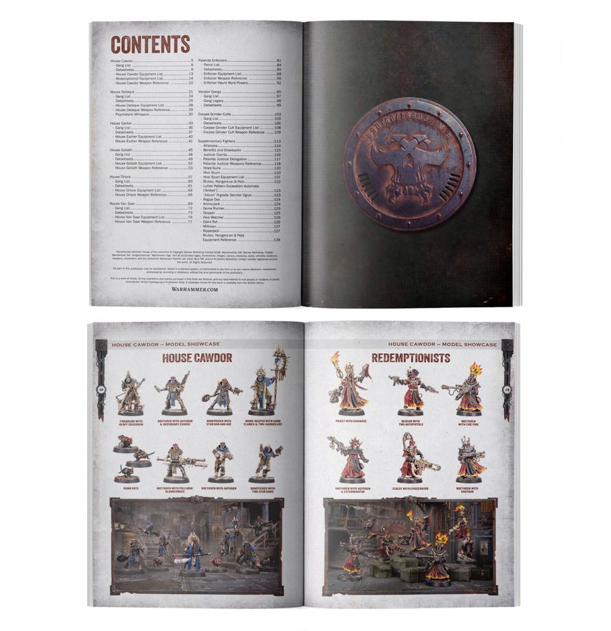 Necromunda Skirmish Gangs of the Underhive