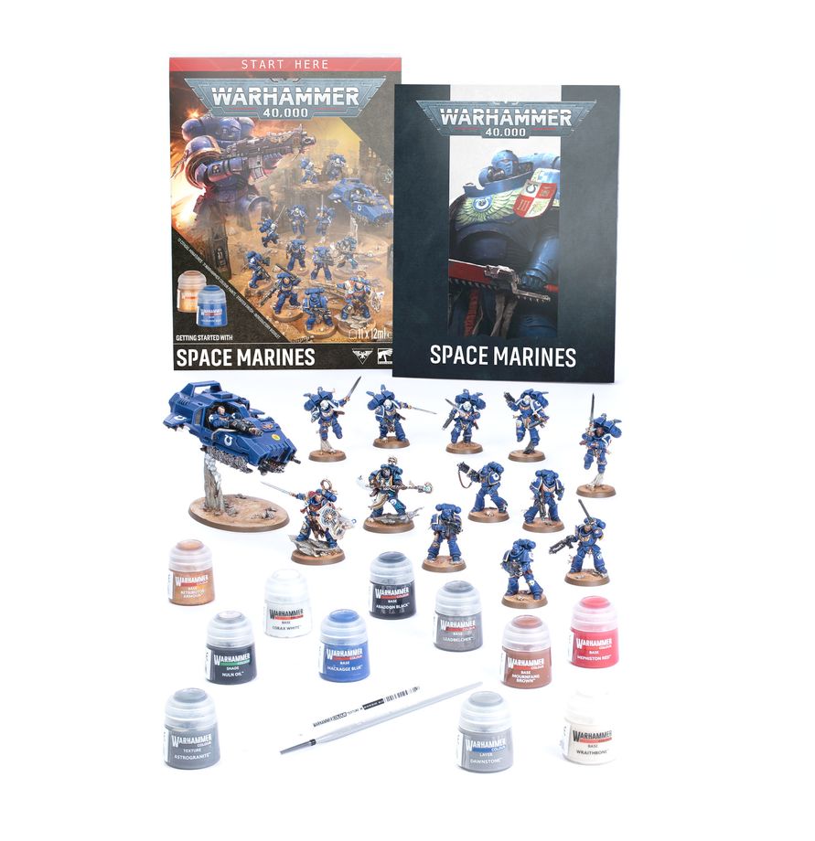 Warhammer 40000 - Getting Started With Space Marines