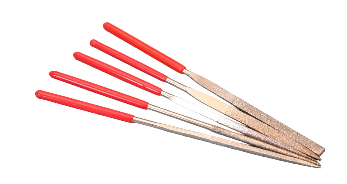 5pc Diamond Needle Files 140 x 3mm