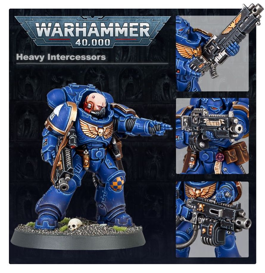 Space Marines - Heavy Intercessor Squad
