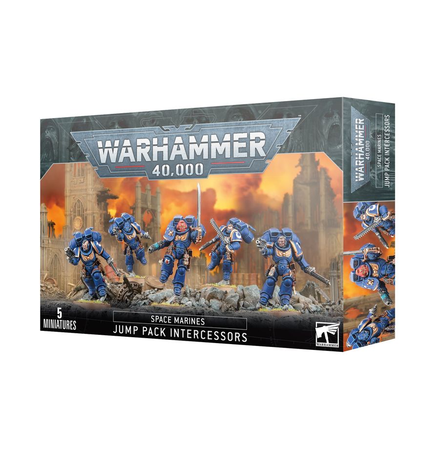 Space Marines - Assault Intercessors with Jump Packs