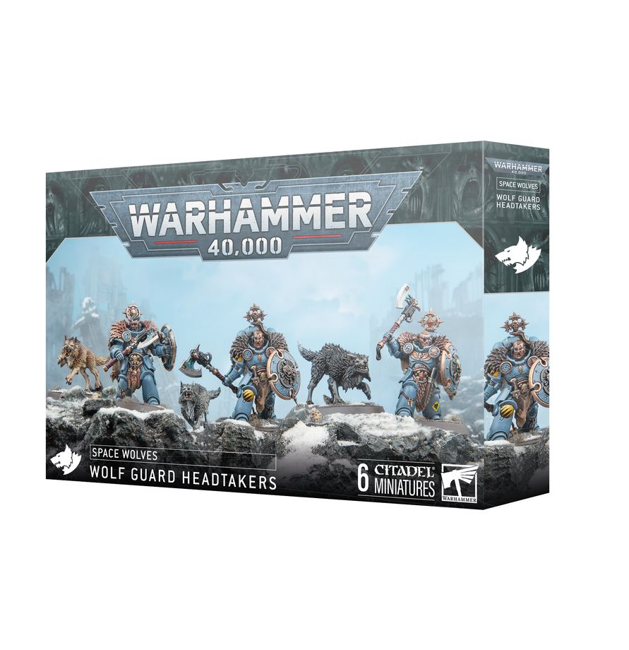 Space Wolves - Wolf Guard Headtakers