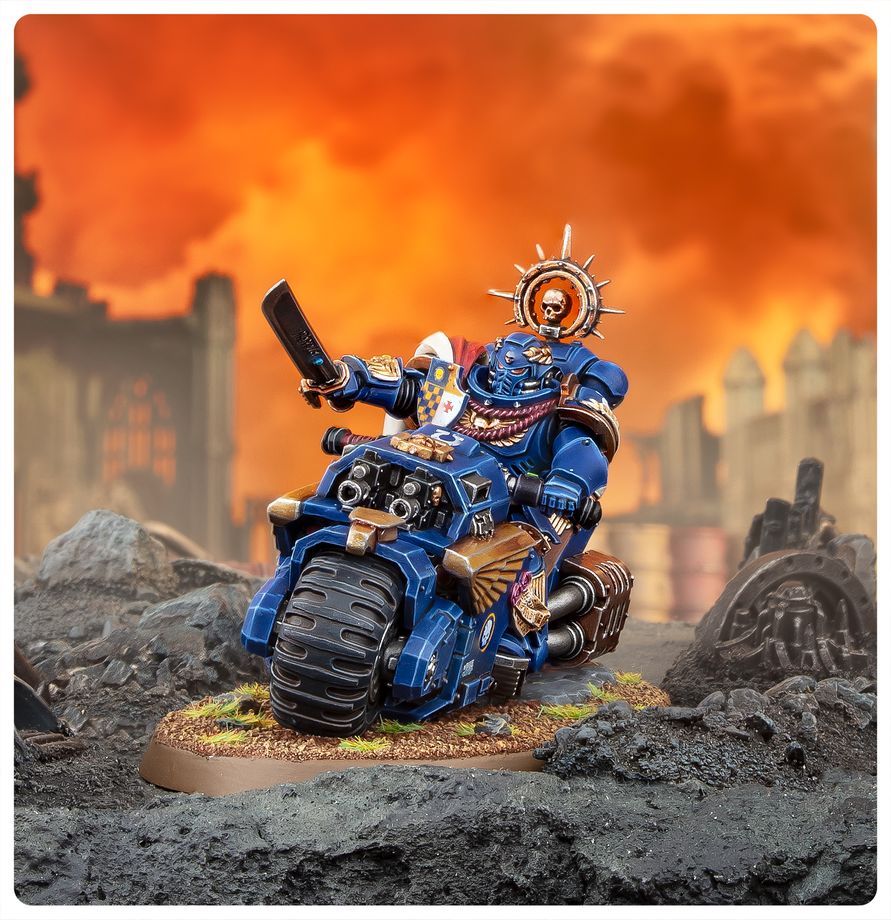Space Marines - Captain on Bike (2026)