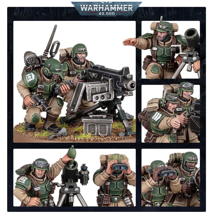 Astra Militarum - Heavy Weapons Squad
