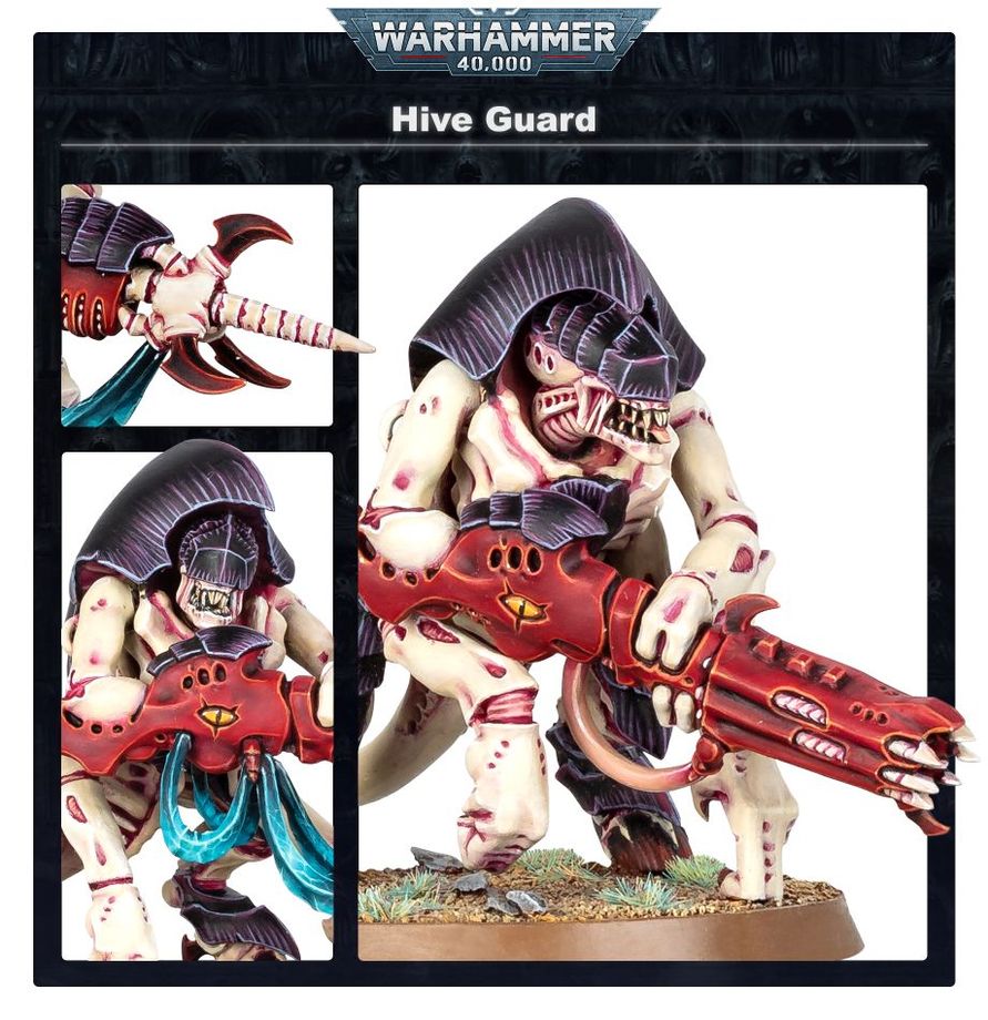 Tyranids - Hive Guard/Tyrant Guard