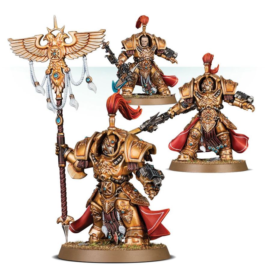 Adeptus Custodes - Allurus Custodians