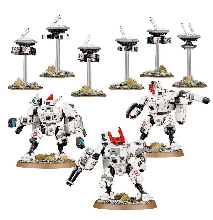 Tau Empire - Crisis Battlesuits
