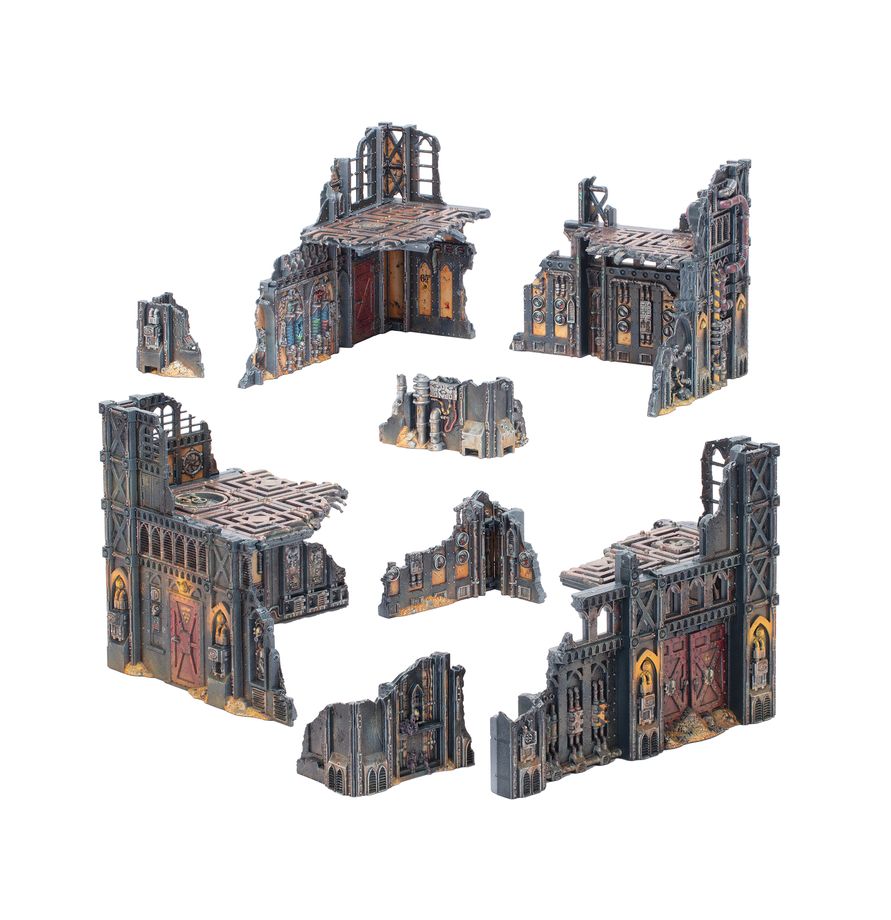 Battlefields: Armageddon - Pre-painted Terrain Set