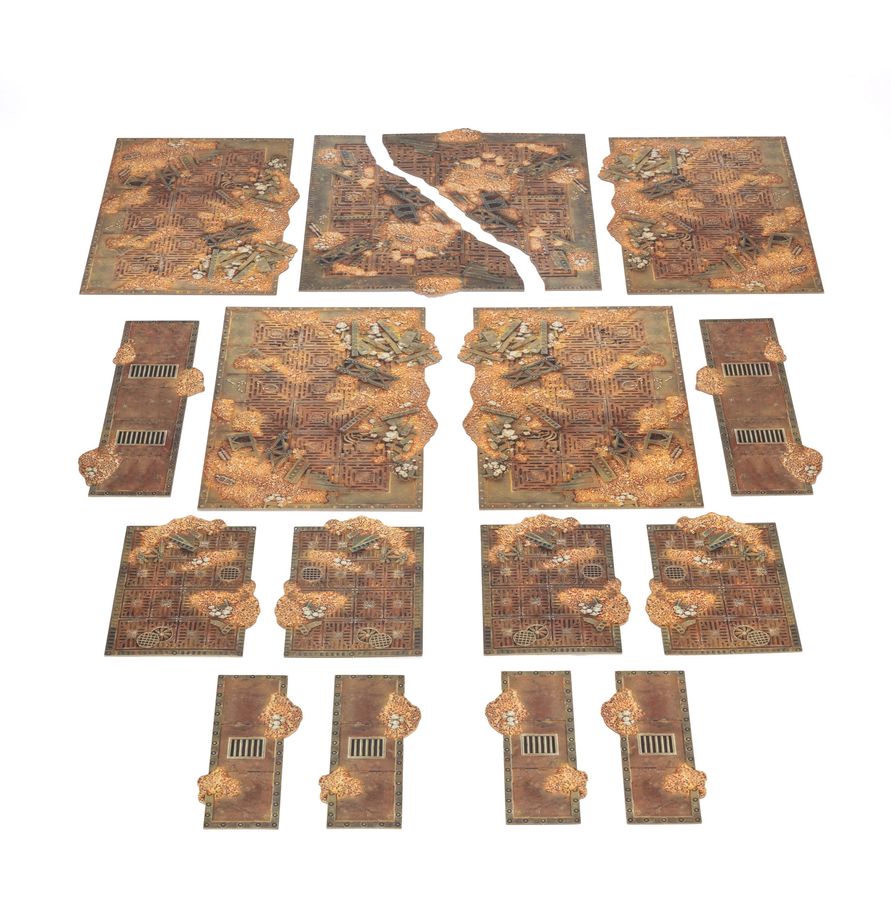 Battlefields: Armageddon - Pre-painted Terrain Set