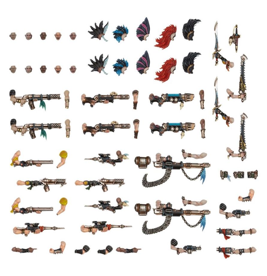 Necromunda - Escher Weapons and Upgrades
