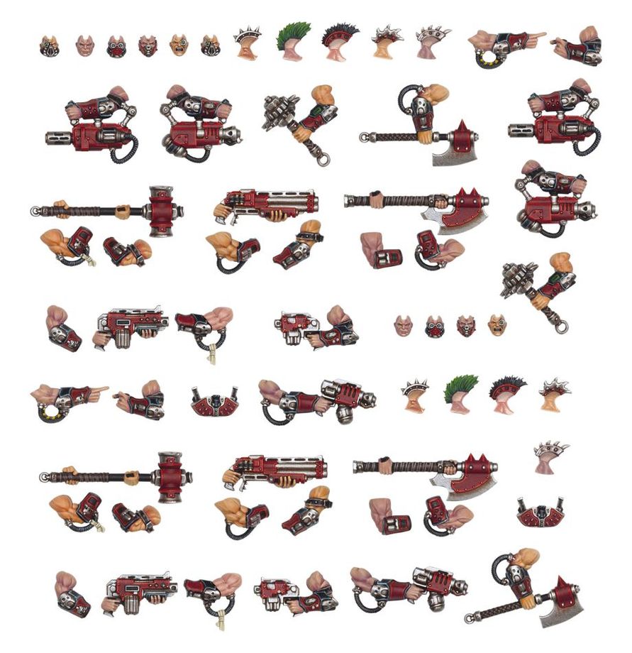 Necromunda - Goliath Weapons and Upgrades