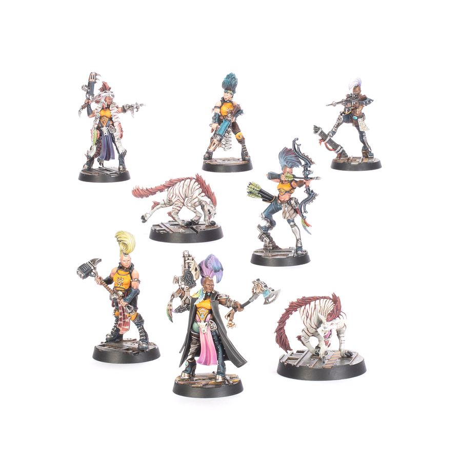 Necromunda - Escher Matriarchs and Phyrr Cats