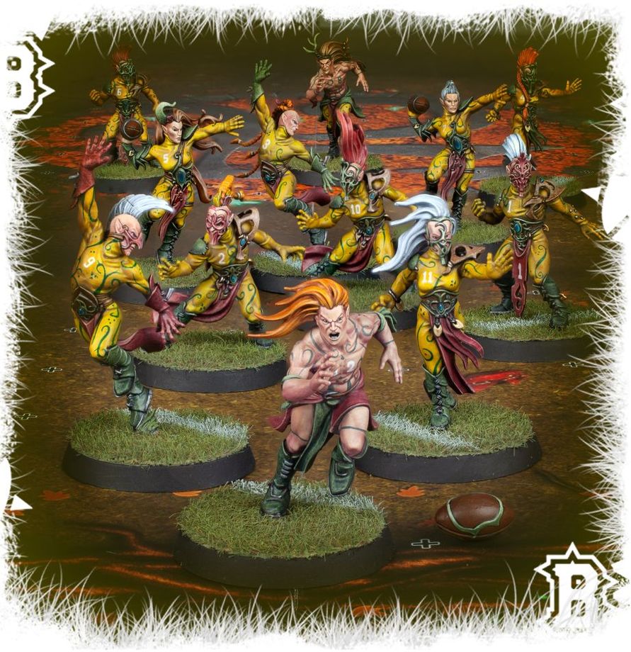 Blood Bowl - Wood Elf Team