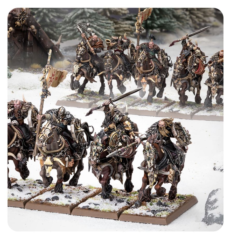 Warriors of Chaos - Chaos Marauder Horsemen