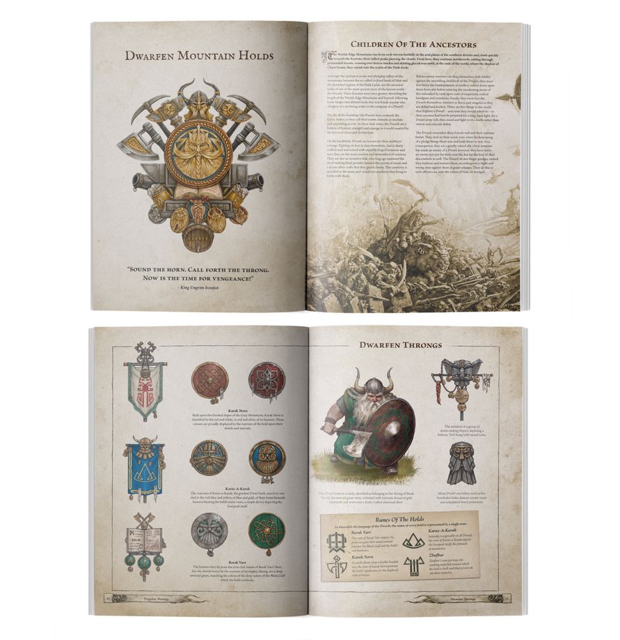 The Old World - Arcane Journal - Dwarfen Mountain Holds