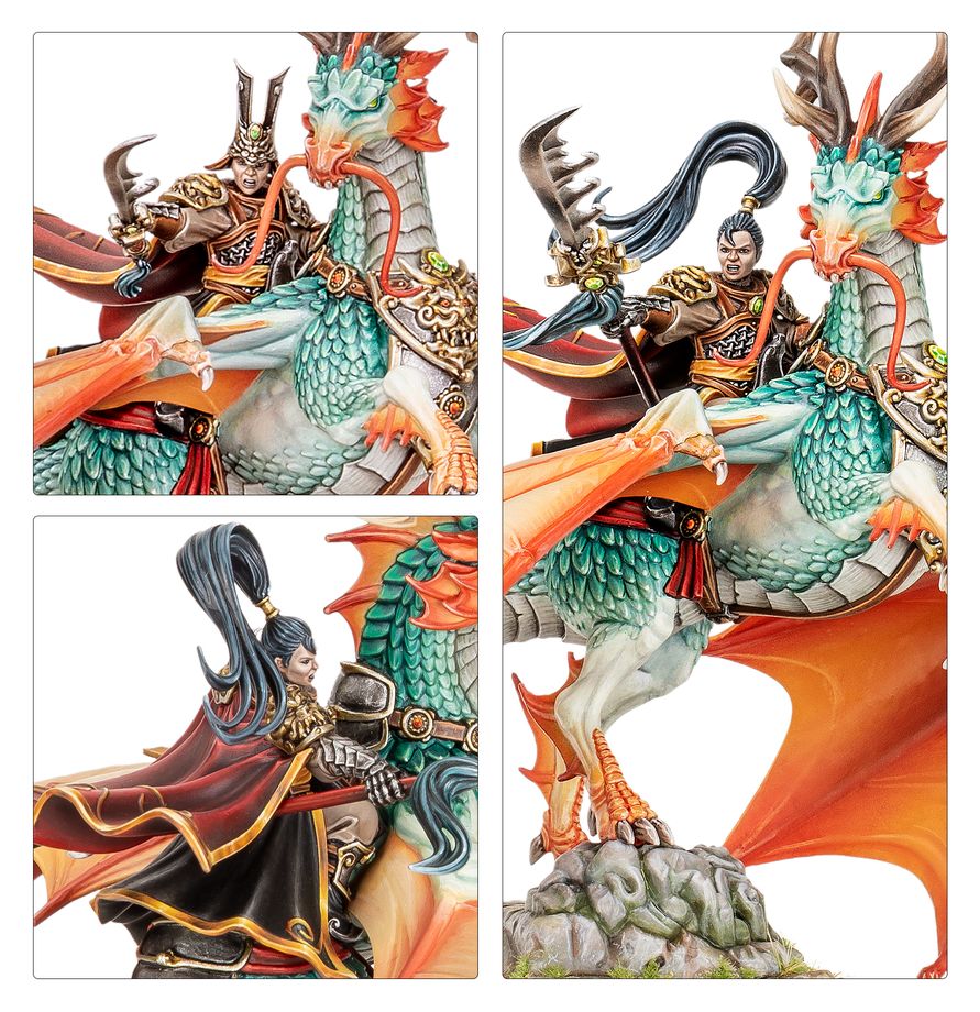Grand Cathay - Shugengan Lord on Great Spirit Longma