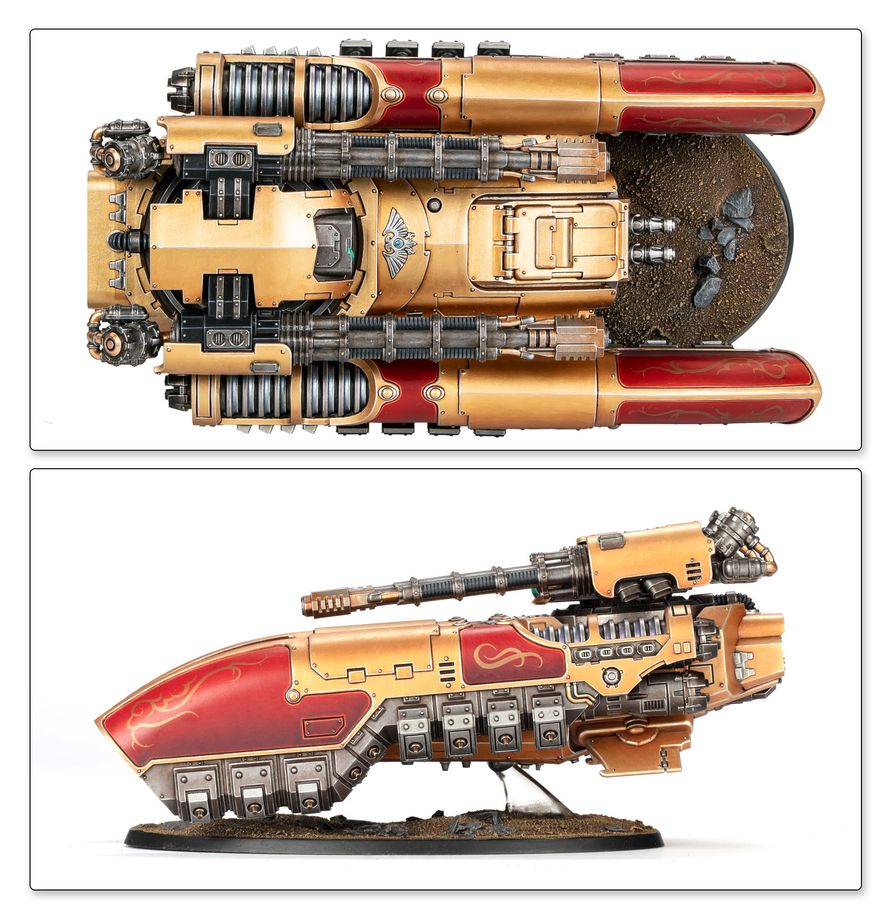 Legio Custodes - Caladius Grav Tank
