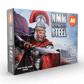 AK Interactive - NMM Steel Acrylic Set