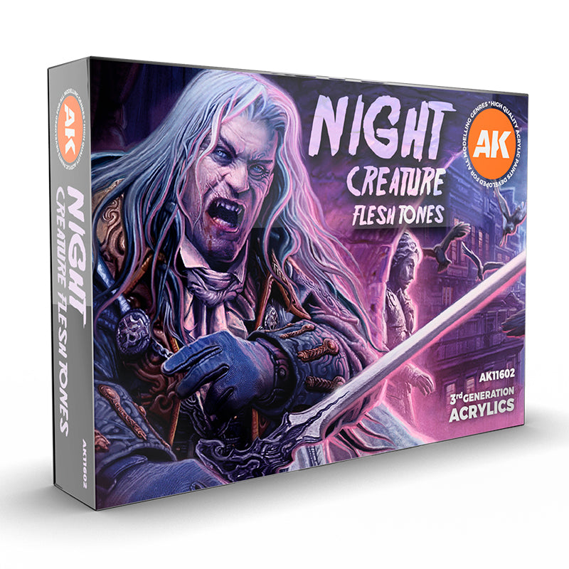 AK Interactive - Night Creatures Acrylic Set