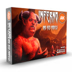 AK Interactive - Inferno and Red Creatures Acrylic Set