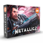 AK Interactive - Metallics Acrylics Set