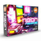 AK interactive - Neon Acrylics Set