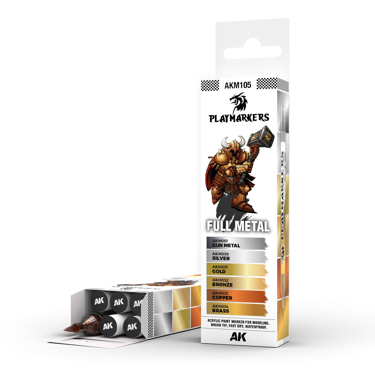 AK Interactive Playmarkers - Full Metal