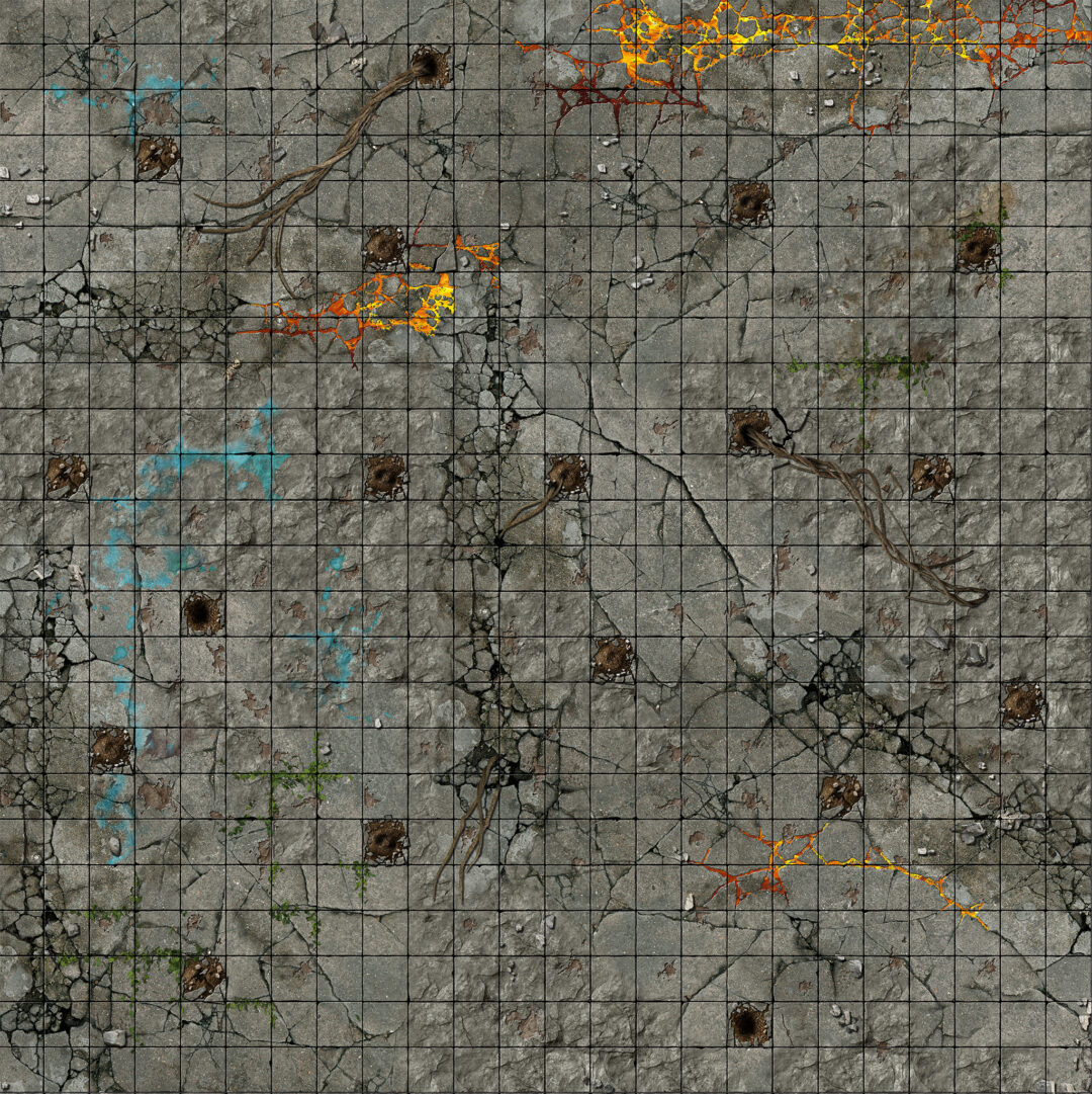 Dungeon Game Mat (3ft x 3ft)