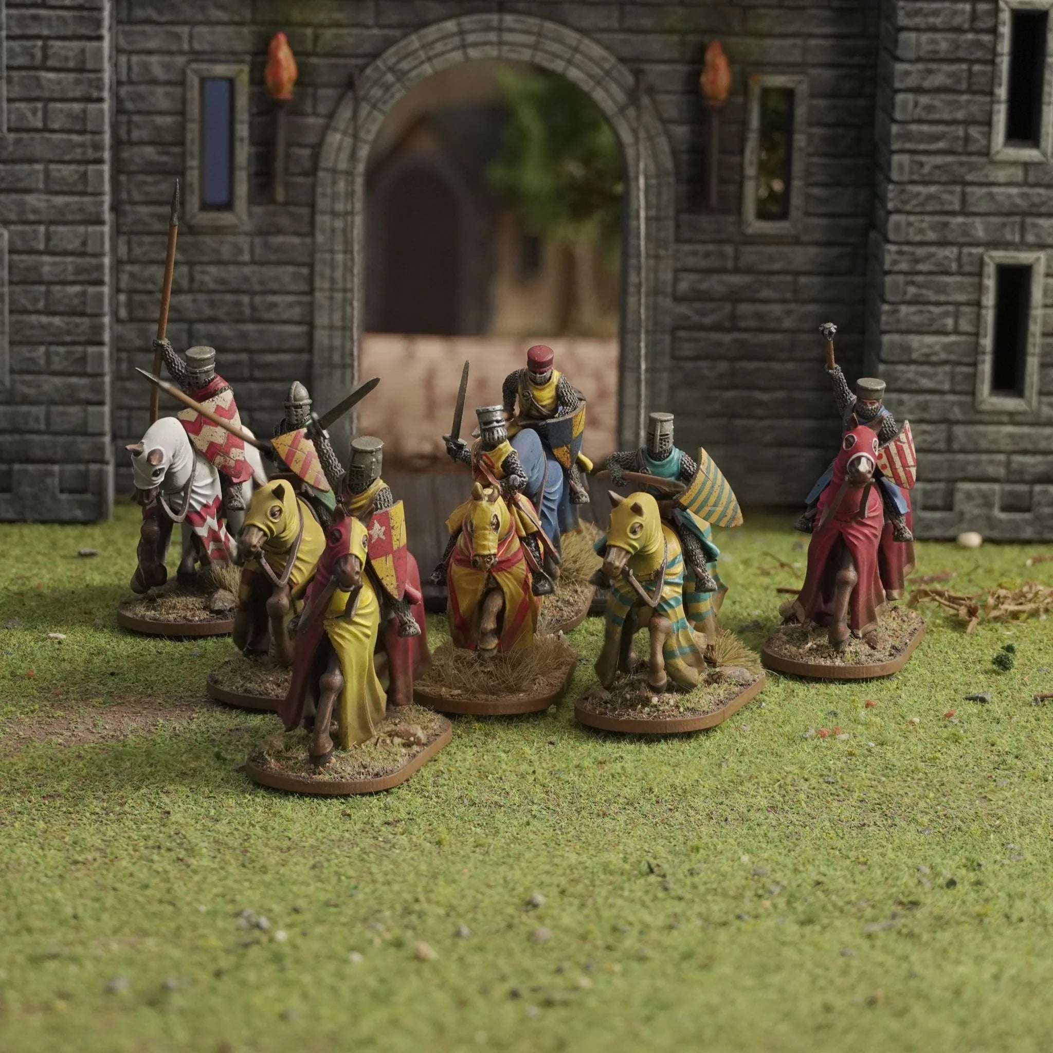 Baron's War - Mounted Knights (1150-1320)