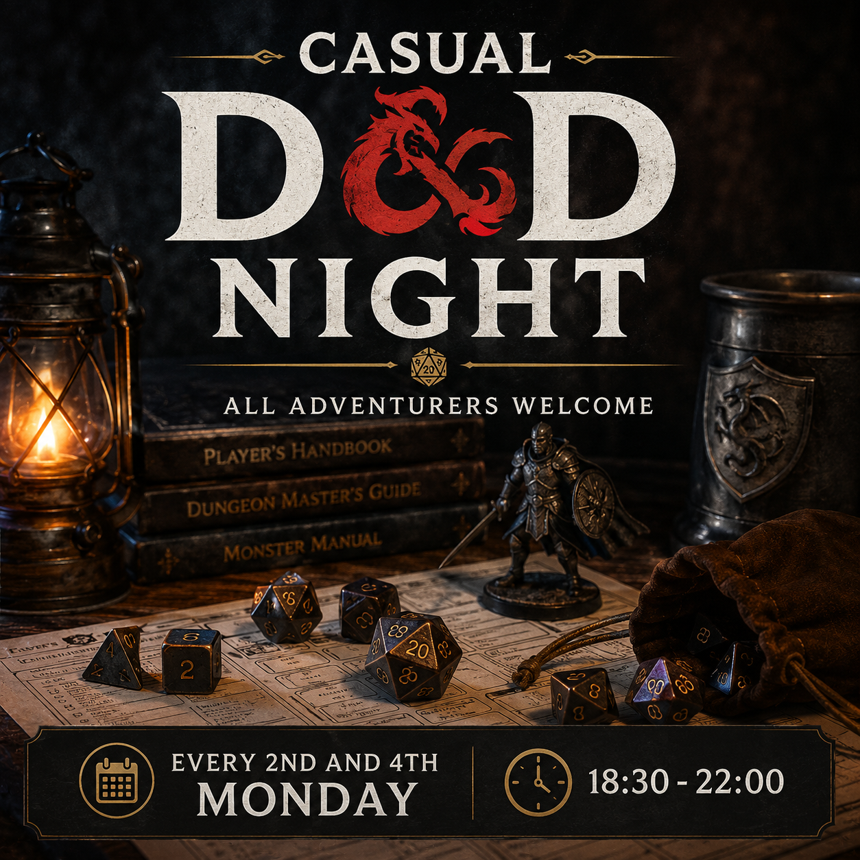 Casual DND Table Hire