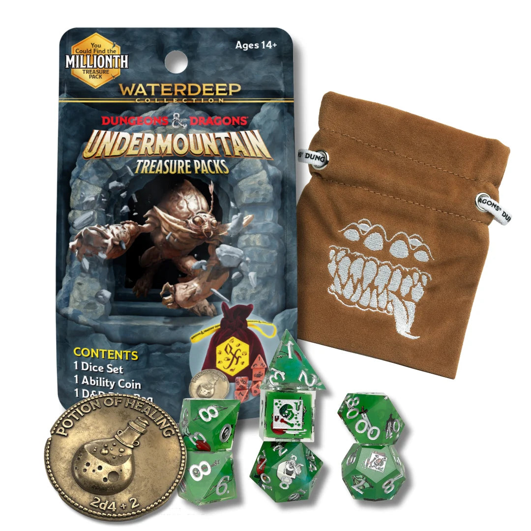 D&D Waterdeep: Undermountain Treasure Packs