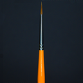 Orange Brushes - Kolinsky Sable Size 00 - Green