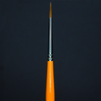 Orange Brushes - Kolinsky Sable Size 00 - Green