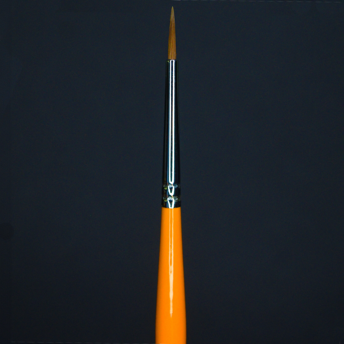 Orange Brushes - Kolinsky Sable Size 00 - Green