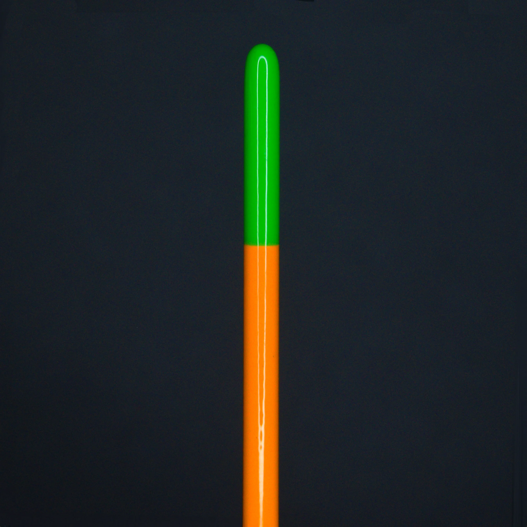 Orange Brushes - Kolinsky Sable Size 00 - Green