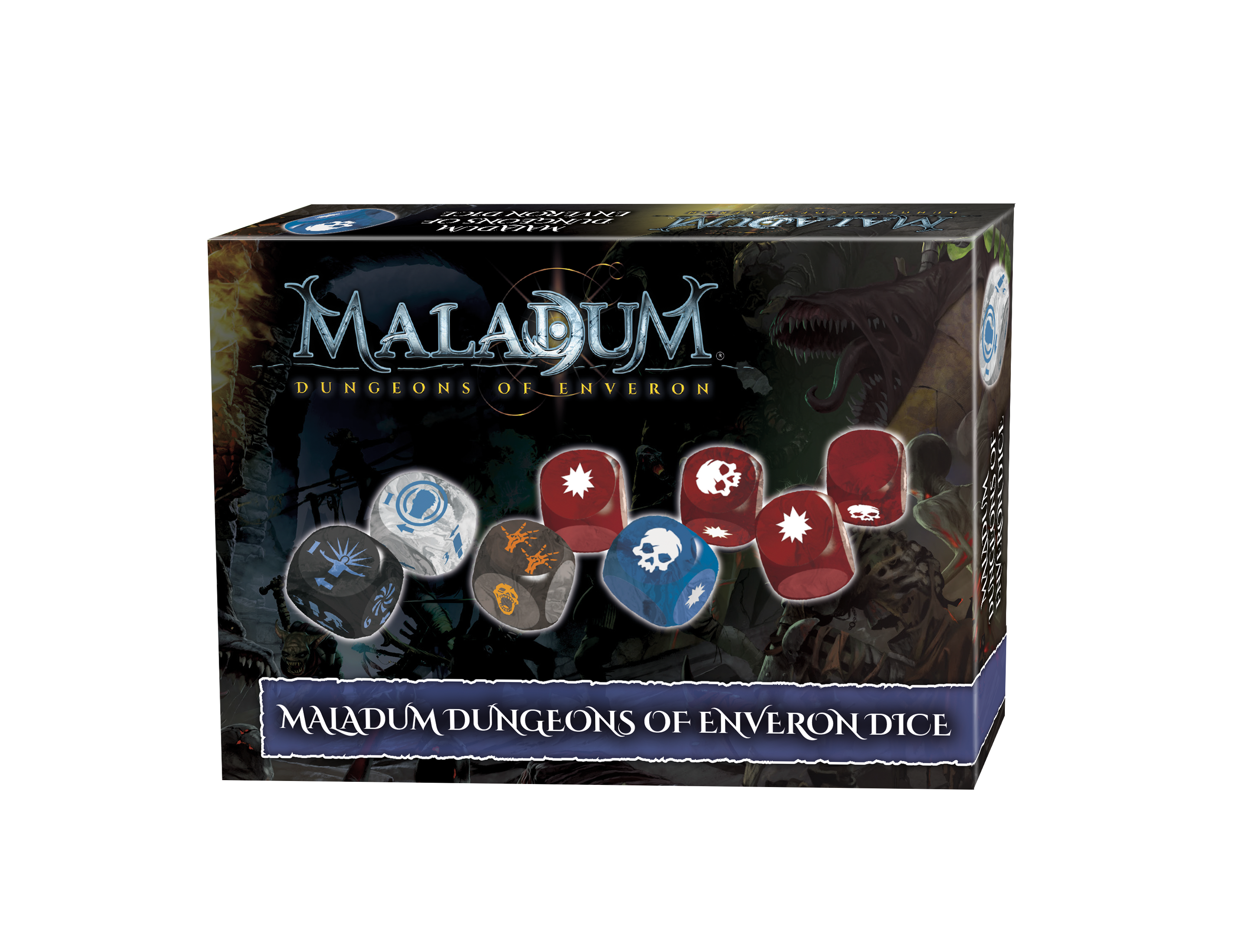 Maladum: Dungeons of Enveron Dice Set
