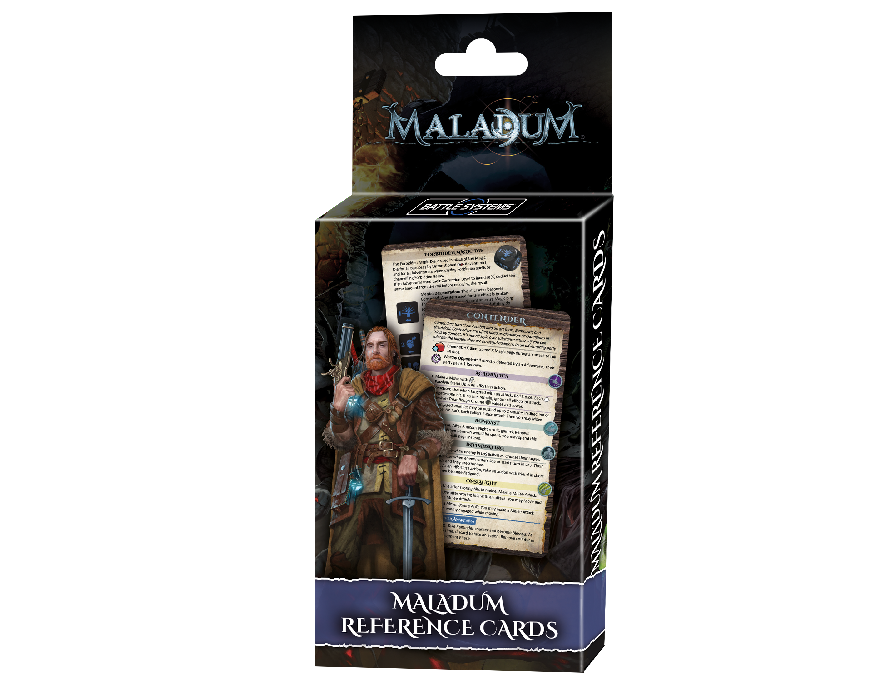 Maladum Reference Cards