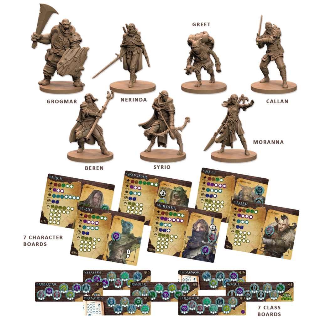 Maladum Dungeons of Enveron Starter Set