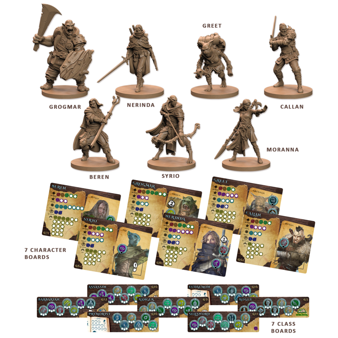 Maladum Dungeons of Enveron Starter Set