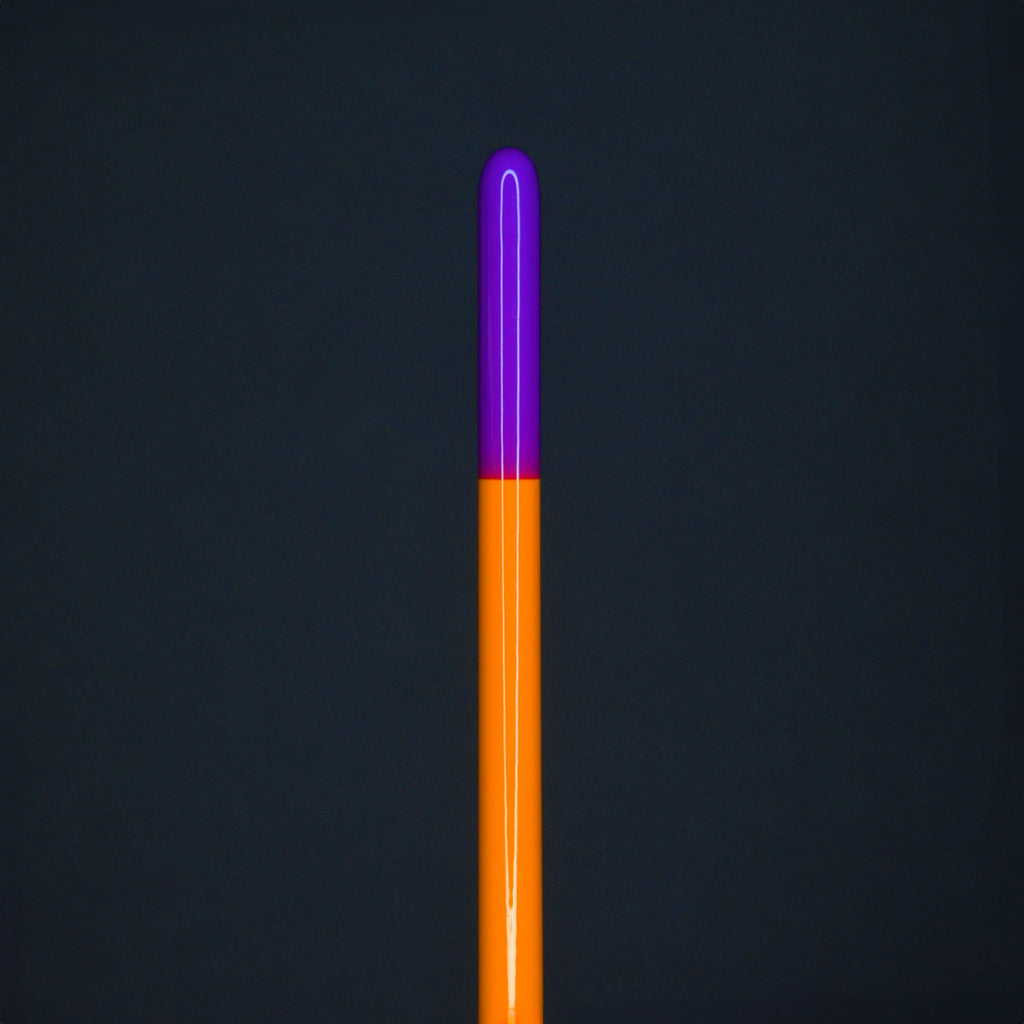 Orange Brushes - Kolinsky Sable Size 3 - Purple