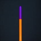 Orange Brushes - Kolinsky Sable Size 3 - Purple