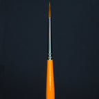 Orange Brushes - Kolinsky Sable Size 1 - Red