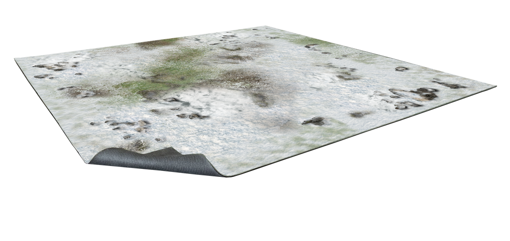 Winter Snowscape Game Mat (3ft x 3ft)