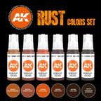 AK Interactive - Rust Acrylics Set